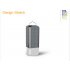 LED light powered by solar energy  with motion detection  time and light regulation  weatherproof