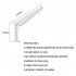 LED light  super bright  no strobing  offering you a perfect illumination environment  IP65 waterproof design  weather resistant  moisture and rain proof 