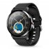 LEMFO H6Pro Smart Watch 1 28 Inch Round Color Full Screen Touch TFT HD IPS Smartwatch silver dial   silver steel band