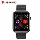 Original LEMFO LEM10 4G Smart <span style='color:#F7840C'>Watch</span> <span style='color:#F7840C'>Android</span> 7.1 3G RAM 32G ROM 1.88 inch Big Screen LTE 4G Sim Camera GPS WIFI Heart Rate Nylon black_32GB