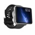 LEMFO LEMT 4G Smart Watch 2 8 Inch Big Screen 2700MAH 5 Million Pixels GPS Call Watch Silver grey  1 16G 