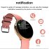 LEMFO V12 Full Touch Smart Watch Waterproof Heart Rate Monitoring Blood Pressure Smart Wristband Blue frame   blue denim