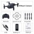 LF602 Wifi FPV RC Drone Quadcopter FPV Profesional HD Foldable Camera Drones Altitude Hold Standard 1 battery black