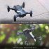 LF602 Wifi FPV RC Drone Quadcopter FPV Profesional HD Foldable Camera Drones Altitude Hold Standard 1 battery blue