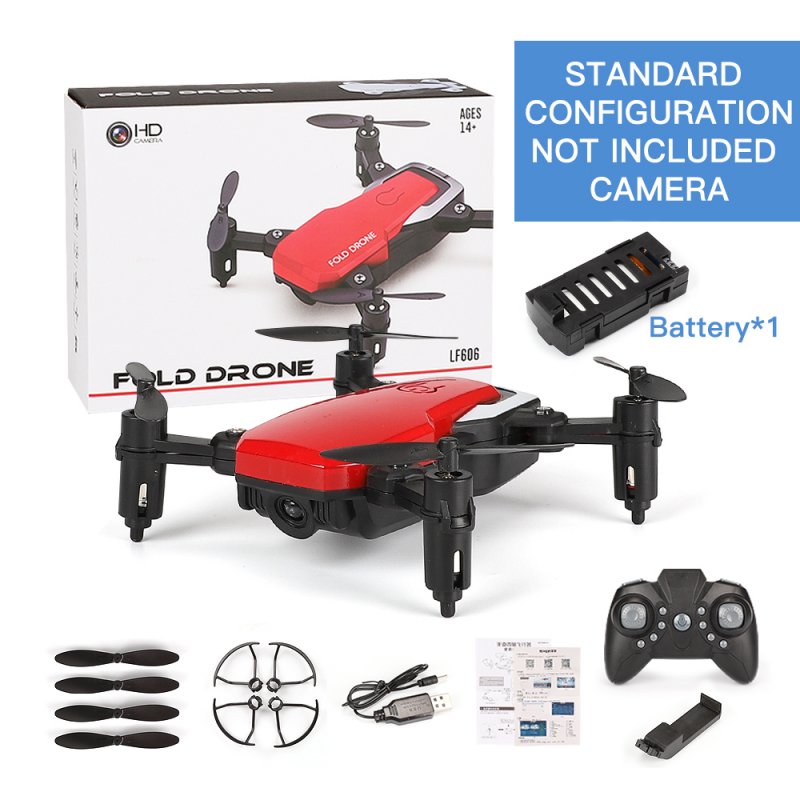 LF606 Mini Drone without camera - Red