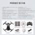 LF606 Mini Drone with Camera Altitude Hold RC Drones with Camera HD Wifi FPV Quadcopter Dron RC Helicopter VS Z1  JDRC JD 16  HDRC D2  SM M1 Standard without ca