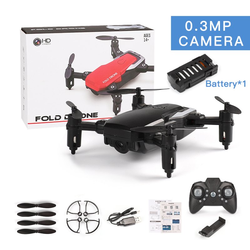LF606 Mini Drone with Camera Altitude Hold RC Drones with Camera HD Wifi FPV Quadcopter Dron RC Helicopter VS Z1, JDRC JD-16, HDRC D2, SM M1 0.3MP camera WiFi black
