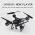 LF608 Wifi FPV RC Drone Quadcopter with 0 3MP 2 0MP 5 0MP Camera Get the Longer Playing Time Red without camera