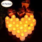 LITAKE Candle Shape Flameless LED Tea <span style='color:#F7840C'>Lights</span>