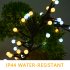 LITAKE 400 LEDs LED String Lights 26ft Double Color Decorative String Lights Water Resistant Christmas Decorative Lights  Warm White White 