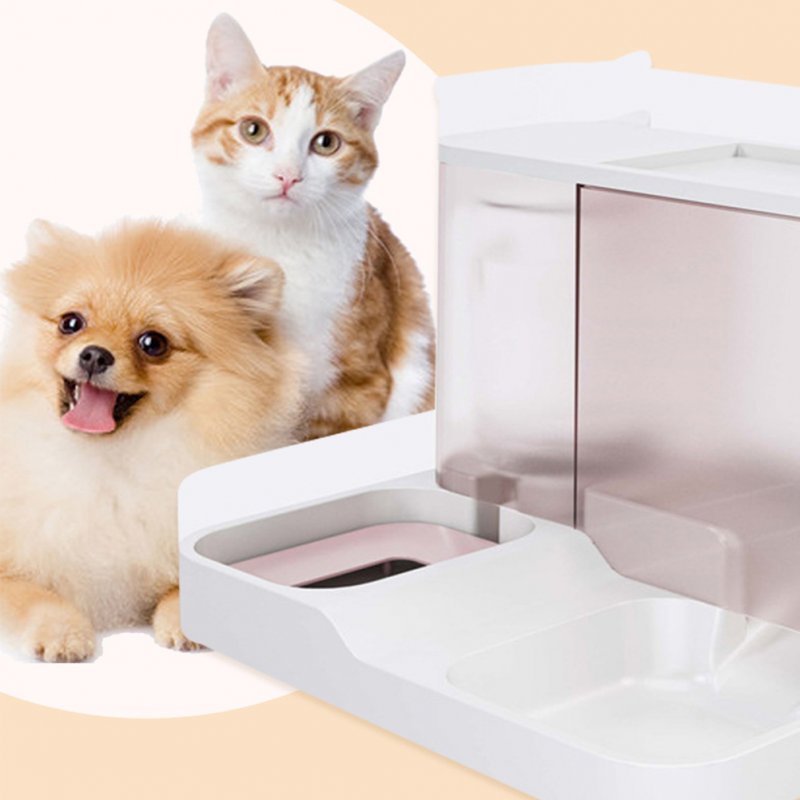 Pet Automatic Feeder Food Bowl Large Capacity Dry Wet Separation Ndog Cat Food Dispenser Pet Supplies 