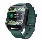 LOKMAT Ocean2 Smart Watch For Men Heart Rate Blood Pressure Monitor Student Sports Watch Compatible For Ios Android green