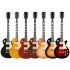LP 22 Fret Electric Guitar Beginner 100cm Length Maple Guitar Neck Electric Guitar Educational Tool Dichroic Color