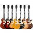 LP 22 Fret Electric Guitar Beginner 100cm Length Maple Guitar Neck Electric Guitar Educational Tool Dichroic Color