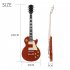 LP 22 Fret Electric Guitar Beginner 100cm Length Maple Guitar Neck Electric Guitar Educational Tool Dichroic Color