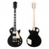 LP 22 Fret Electric Guitar Beginner 100cm Length Maple Guitar Neck Electric Guitar Educational Tool Black