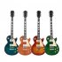 LP Beginner Electric Guitar 100cm Length Maple Neck Electric Guitar Musical Instruments Educational Tool Green