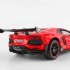 LP700 Sports Car Model With Sound Light Children Simulation Pull back Car Ornaments For Boys Birthday Gifts Collection hardtop black