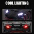 LP700 Sports Car Model With Sound Light Children Simulation Pull back Car Ornaments For Boys Birthday Gifts Collection Convertible White