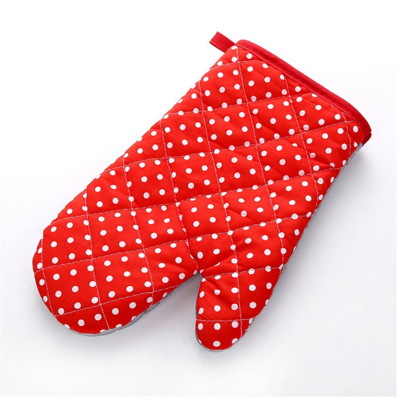Thickened Heat Insulation Microwave Oven Gloves  Protective Hand Cover Kitchen Accessories 