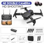 LS-E525 Drone 4k RC Drone Quadcopter Foldable Toys Drone with Camera HD 4K WIFi FPV Drones One Click Back Mini Drone Dual lens 4K storage packaging black