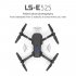 LS E525 PRO Three Side Obstacle Avoidance HD RC Quadcopter Standard without aerial photography storage bag 2 battery package