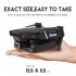 LS E525 PRO Three Side Obstacle Avoidance HD RC Quadcopter 4K pixels dual lens storage bag 2 battery package