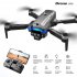 LS S8S 2 4G WIFI Rc Drone With 4K 3 lens Camera Foldable Optical Flow Positioning Obstacle Avoidance Aerial Photography Brushless RC Quadcopter For Birthday Gif