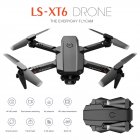 LS XT6 Mini Drone 4K Aerial Folding Long Endurance UAV Dual Lens Quadcopter Dual lens 4K 3B