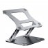 LS515 Laptop Stand Aluminum Alloy Computer Laptops Monitor Desk Mount Supporting Up To 17 Inch Tablet Portable Monitor  Silver aluminum alloy 0 6KG