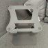 LS515 Laptop Stand Aluminum Alloy Computer Laptops Monitor Desk Mount Supporting Up To 17 Inch Tablet Portable Monitor  Silver aluminum alloy 0 6KG