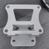 LS515 Laptop Stand Aluminum Alloy Computer Laptops Monitor Desk Mount Supporting Up To 17 Inch Tablet Portable Monitor  Silver aluminum alloy 0 6KG