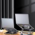 LS515 Laptop Stand Aluminum Alloy Computer Laptops Monitor Desk Mount Supporting Up To 17 Inch Tablet Portable Monitor  Silver aluminum alloy 0 6KG