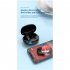 LT ZG001 Wireless Earbuds Sweatproof In Ear Stereo Earphones With Charging Case Built in Microphone for Cell Phone Computer Laptop Sports grey