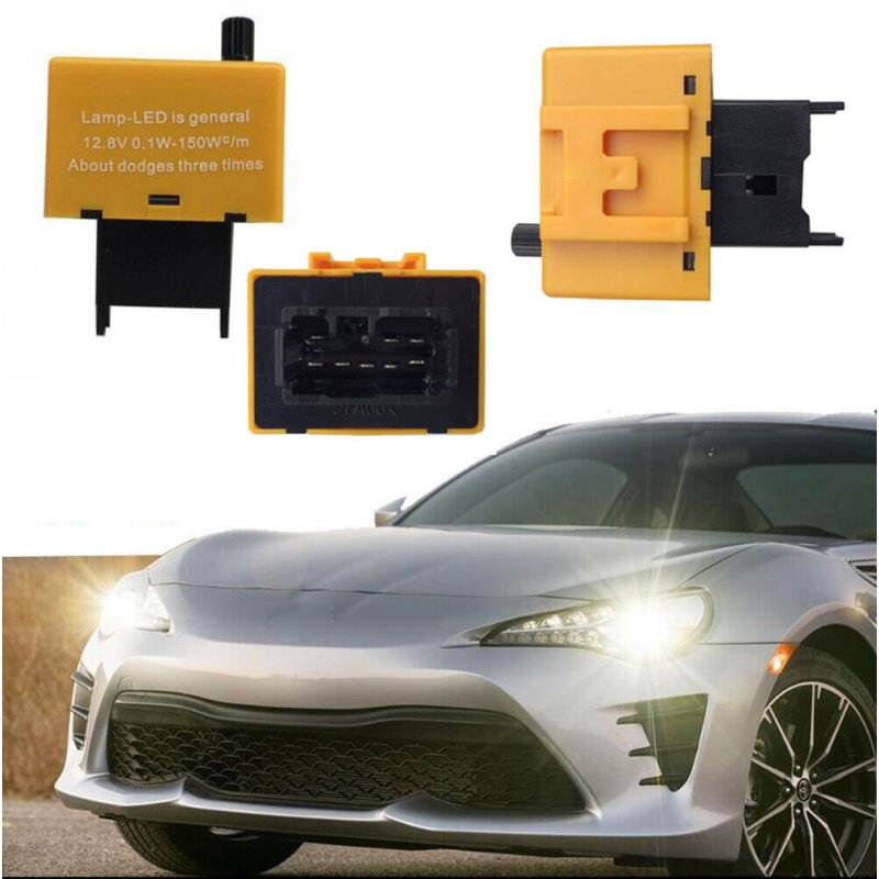 Speed Adjustable 8 Pin LED Flasher Assy Relay Fix Turn Signal OE:81980-50030 For Toyota Lexus