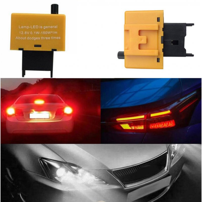 Speed Adjustable 8 Pin LED Flasher Assy Relay Fix Turn Signal OE:81980-50030 For Toyota Lexus