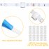 LUNSY IP65 Waterproof LED Strip Lights Kit  65 5ft 20M  5050 SMD RGB Flexible LED Tape Lights with 44Key Wireless RF Remote Controller for Under Cabinet Lightin