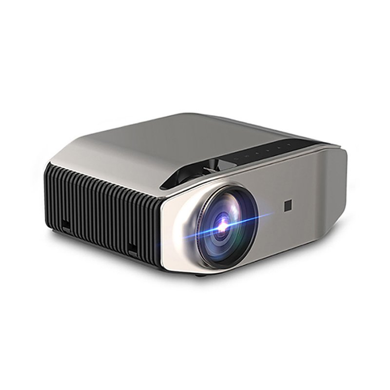 Mini Digital Projector 1080P High Definition LED Home Business Office Projector Portable Space gray_AU Plug
