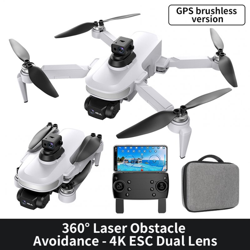 F1 Pro Drone 4k Gps Fpv 3-Shaft Gimbal 5g Wifi Obstacle Avoidance Brushless Motor Rc Quadcopter 