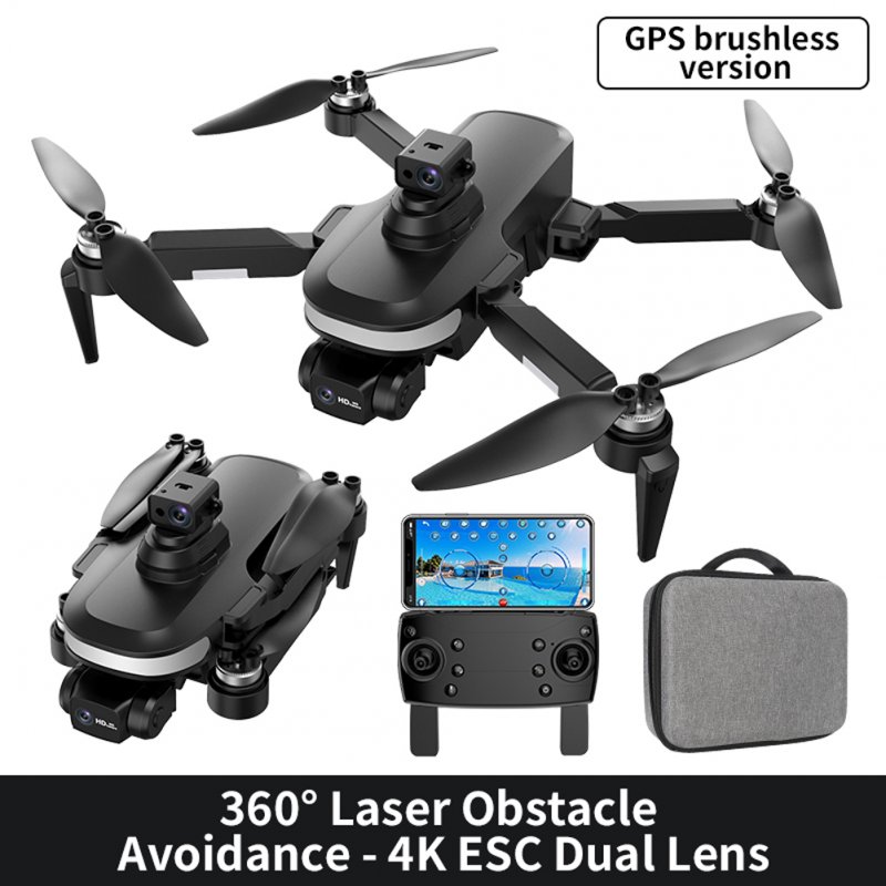 F1 Pro Drone 4k Gps Fpv 3-Shaft Gimbal 5g Wifi Obstacle Avoidance Brushless Motor Rc Quadcopter 