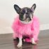 Ladies Turkey Winter Warm Sweater Soft Comfortable Pet Clothes Pets Cosplay Costume For Small Medium Large Dogs light blue M
