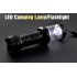 Lamp style camping flashlight with bright 3W LED beams for outdoor trips  camping  or even search and rescue parties 