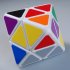 LanLan 4 axis Octahedron Cube Diamond Shape Puzzle  White 
