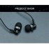 Langsdom JD89 Inear Earphone Stereo Bass Mp3 Mp4 DJ Music Earbuds for Samsung Portable Running Sport Black