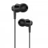 Langsdom M407T Sports Type C Plug Wired Earphones Hifi Bass Headphones for Smart Phone   Black