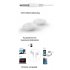 Langsdom Q1 3 5mm Wired Stereo Smartphone Earphones Built in Microphone Universal Earphone for Phone White