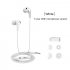 Langsdom R29 In Ear Metal Headsets Stereo Bass Music Earbuds with Microphone Volume Control Earphone Black