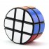 Lanlan Magic Cube Round 2X3X3 Cylindrical Sticker Smooth Speed Cube Educational Toy White background