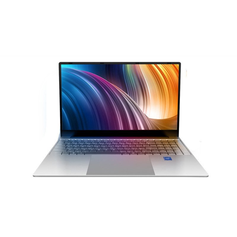 Laptop 15.6 inch with 8G RAM 128GB Gaming Laptops Computer with Backlit Keyboard IPS Display European Regulation Silver_I3 5005U 8G+128G