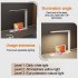 Laptop Desk For Bed With LED Lamp 3 Levels Brightness 5 Adjustable Heights 10 6 15 4Inch Foldable Multifunctional Bed Desk brushed black